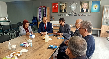 AK Partili Fatih Beder, ilçe teşkilatları ziyaretine başladı