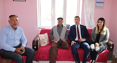 İhsaniye Kaymakamı Koyuncu'dan anlamlı ziyaretler