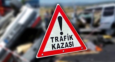 Kamyonun arkadan tosladığı kamyonet sürücüsü yaralandı