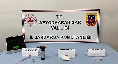İhsaniye'de kim uyuşturucuyla yakalandı?