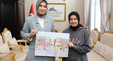 Valinin tebrik ettiği İhsaniyeli genç kızımız kim?