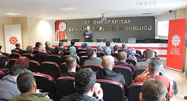 Afyonkarahisar’da “Eğitici Eğitimi” Programı Düzenlendi