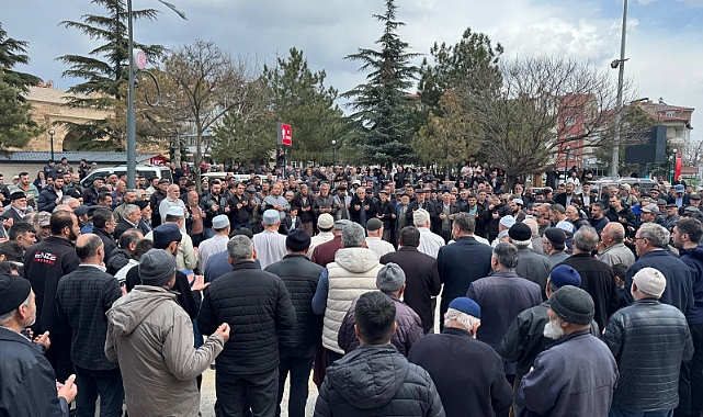 Döğer'de hacı adayları için mevlit okutuldu