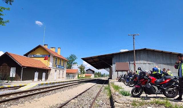 Gazlıgöl'lü çocuklar motosikletlerle nereye gitti? 
